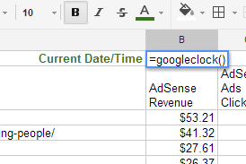 Google-spreadsheetfuncties