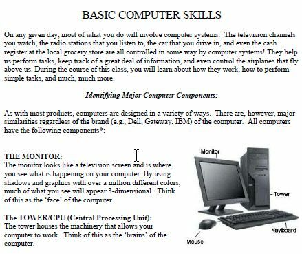 computer basics leren