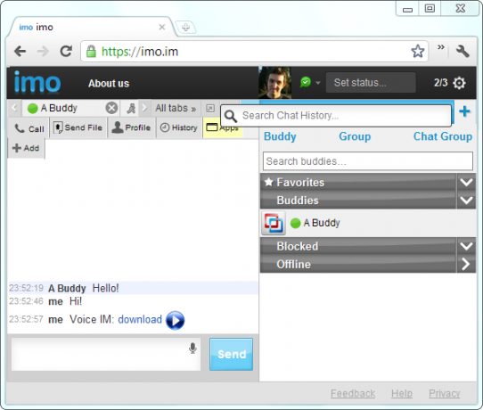 imo.im - Multi-Protocol Instant Messaging Nirvana [Android 1.6+] imo im web-app