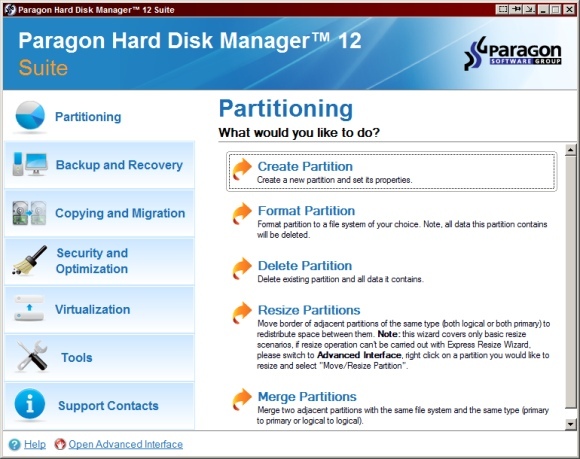 Paragon Hard Disk Manager 12 Suite: volledige controle over uw harde schijven [Giveaway] phdm1