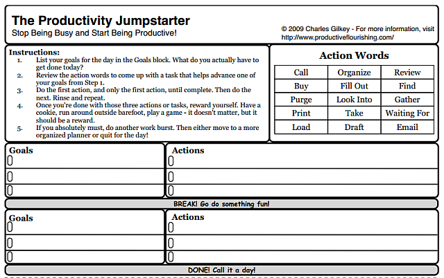 een-pagina-productiviteit-planner-afdrukbare-de-productiviteit-jumpstarter