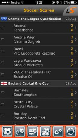 De enige apps die u moet volgen Voetbal 2013/14 op uw iPhone livescore2