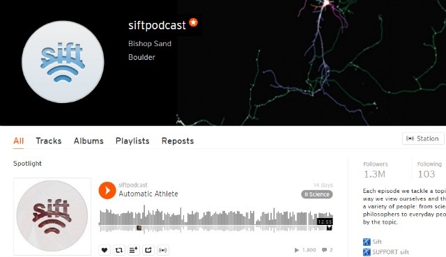 Zift Podcast op SoundCloud