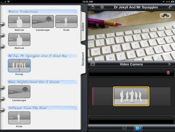 Een legendarische filmtrailer maken met iMovie op de iPad-camera