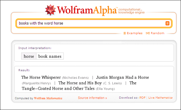 10 coole toepassingen van Wolfram Alpha als je leest en schrijft in de Engelse taal Wolfram Alpha07