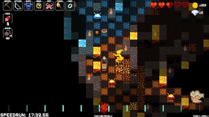 crypte van de necrodancer ios roguelike