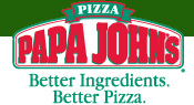 bestel papa johns pizza online