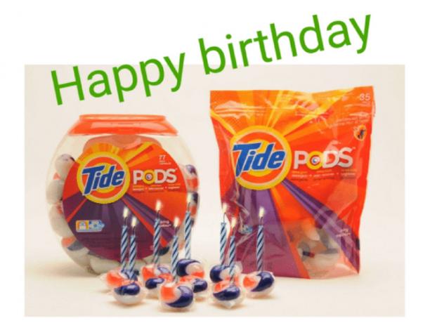 Tide Pods Verjaardag Meme