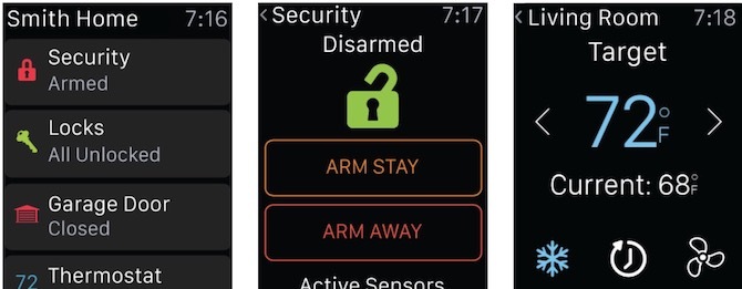 Alarm.com Smart Watch-apps