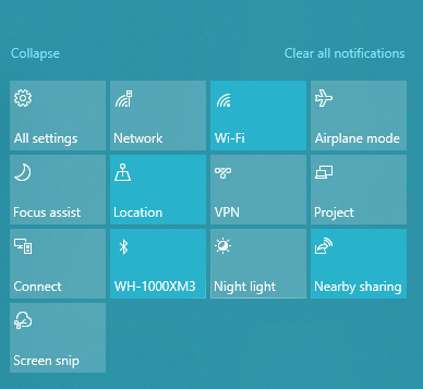 Windows 10 Vliegtuigmodus