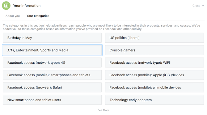 De complete Facebook-privacygids facbeook privacyadvertenties uw categorieën