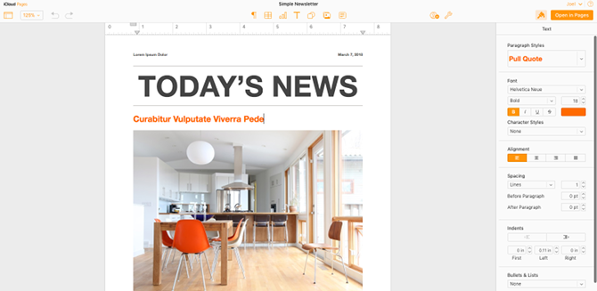 Microsoft Office alternatieven - iWork voor iCloud