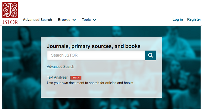 JSTOR boek samenvatting website