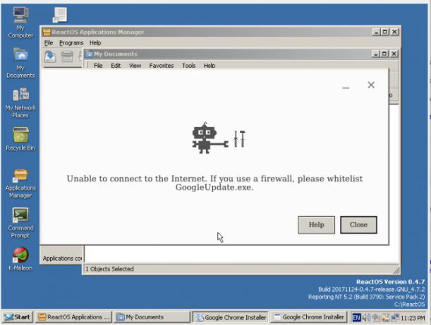 reactos review chrome installeren