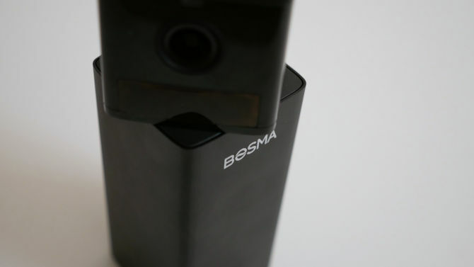 Bosma X1 Review: een fatsoenlijke beveiligingscamera binnenshuis zonder Poolse Bosma X1 Head Off Angle