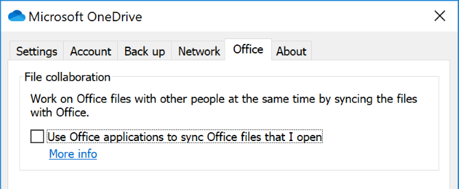 Office-synchronisatie-instelling in OneDrive