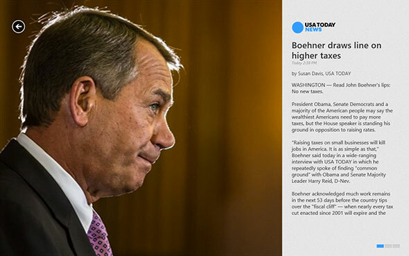 5 Fullscreen News Apps voor Windows 8 gebruiken vandaag lezen