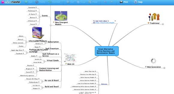 GradeGuru's Top Tien Student Tools voor mindmeister 2010