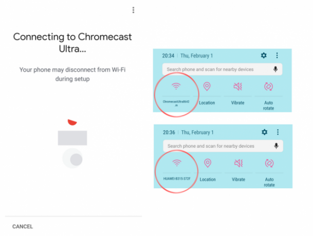 chromecast-verbinding