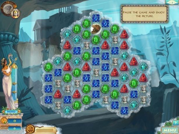 Heroes of Hellas 2 Spelbord