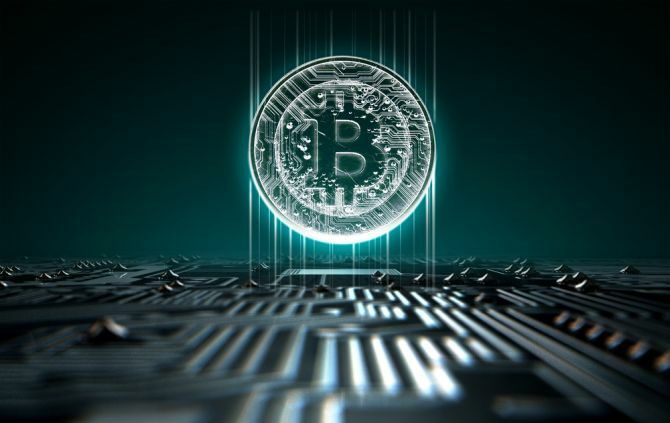 bitcoin met moederbord