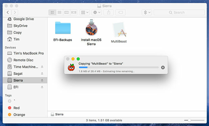 Hoe macOS te installeren op een pc (Mac vereist) multibeast