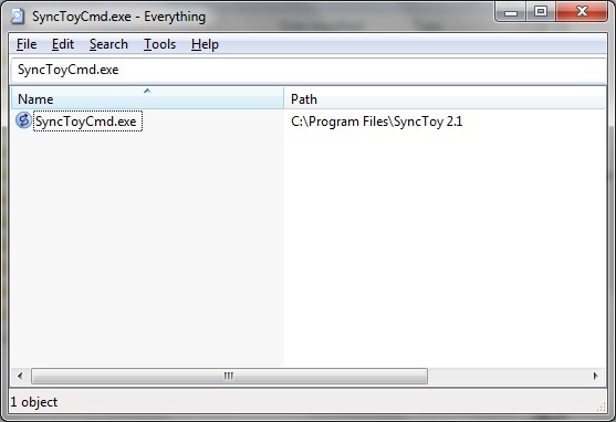 SyncToy: de eenvoudige back-up- en synchronisatieoplossing van Microsoft [Windows] gebruikte alles om de maplocatie te vinden
