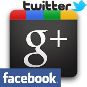 voeg facebook en google plus samen