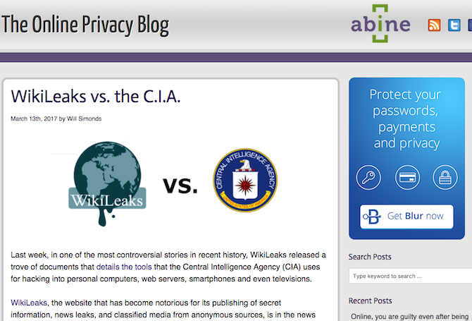 online privacyblog