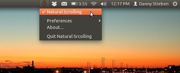 ubuntu scrollen