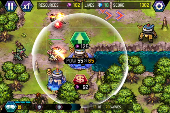 tower defense iphone spellen