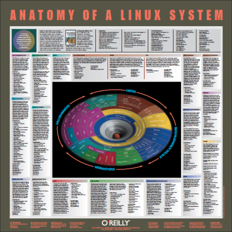 14 Toepassing Cheat Sheets & Posters voor populaire programma's anatomie