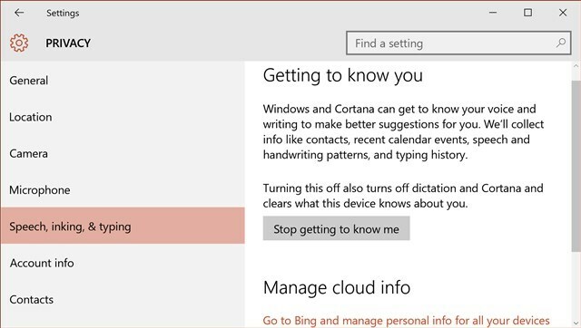 GettingToKnowYouWindows 10