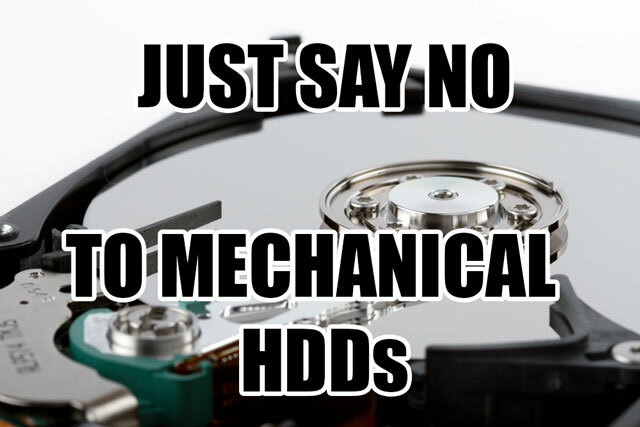 niet-mechanische hdd