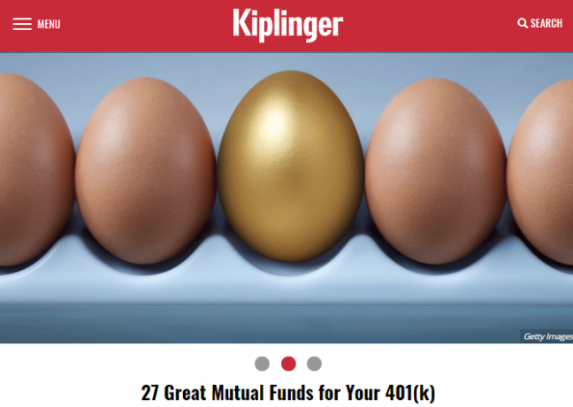 Kiplinger Financiële website