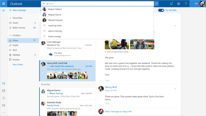 Hoe de nieuwe bèta van Outlook.com Outlook Beta te ontgrendelen