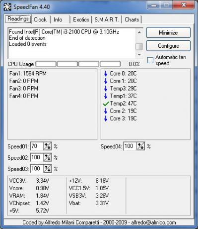 houd de computer stil