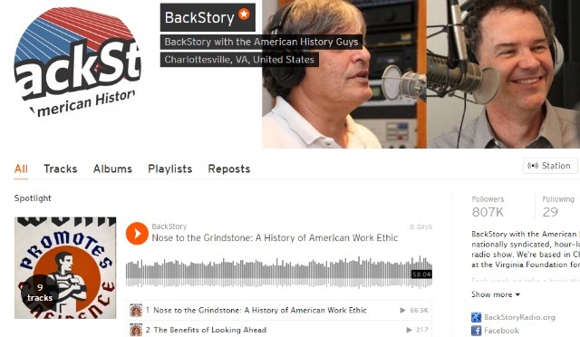 BackStory Podcast op SoundCloud