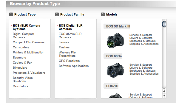 canon eos hulpprogramma