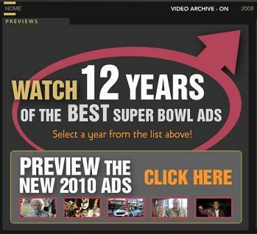 Bekijk Super Bowl tv-commercials