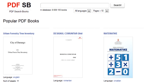 database van gratis e-boeken