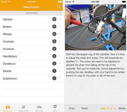 Bike Different: de beste iPhone Cycling Apps bikedoctor