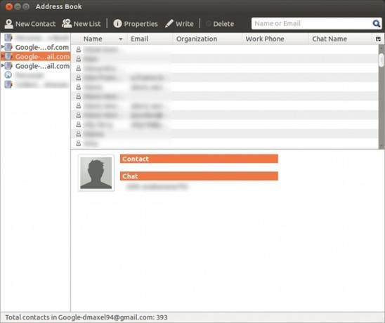 Gmail-contacten synchroniseren Linux