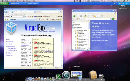 Virtualbox op Mac OS X