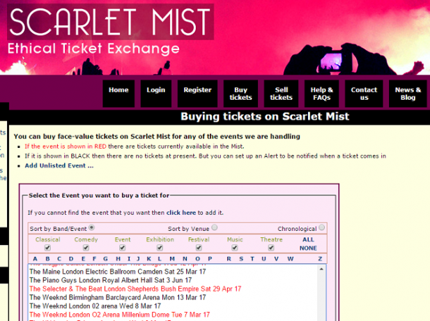 5 geweldige sites om tickets uit te wisselen of te kopen voor sport, concerten en meer dieprode mist 670x499