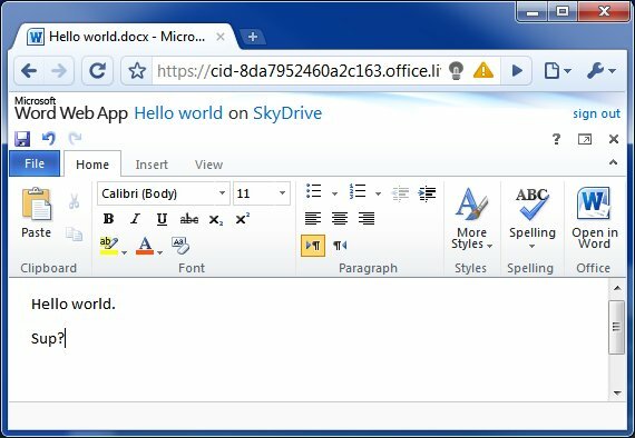 microsoft web apps