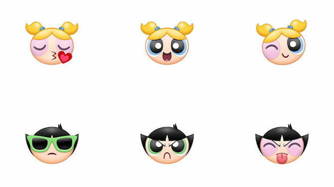 Powerpuff Girls iMessage-stickerpakket