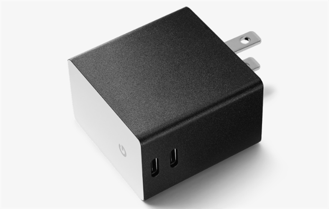 Google Dual Port USB-C-oplader