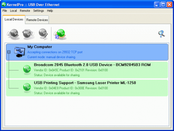 usb over internet netwerk ip