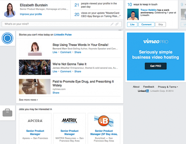 Nieuw-LinkedIn-homepage-dashboard-netwerk